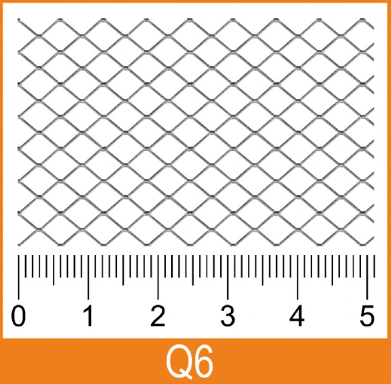 Сетка Streck Q6ZnF (6х4,5х0,7х0,3 шир.500мм)