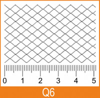 Сетка Streck Q6ZnF (6х4,5х0,7х0,3 шир.500мм)