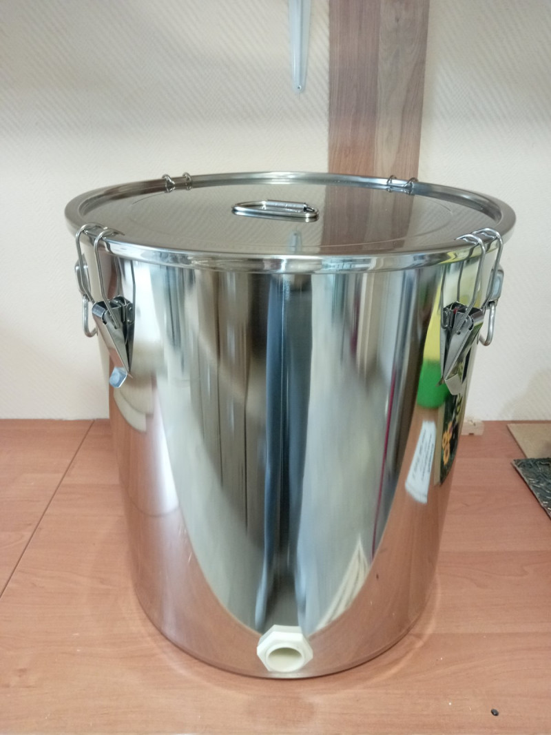 Отстойник для мёда на 75 кг с крышкой