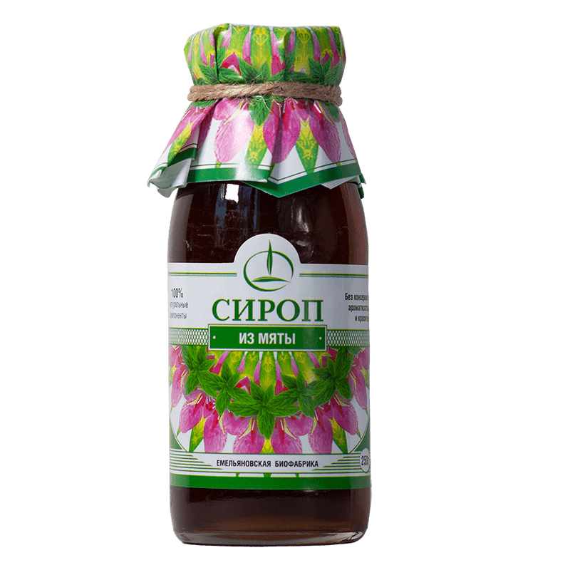 Сироп из мяты, 250г