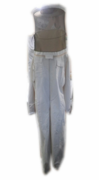 Комбинезон пчеловода на молнии со шляпой