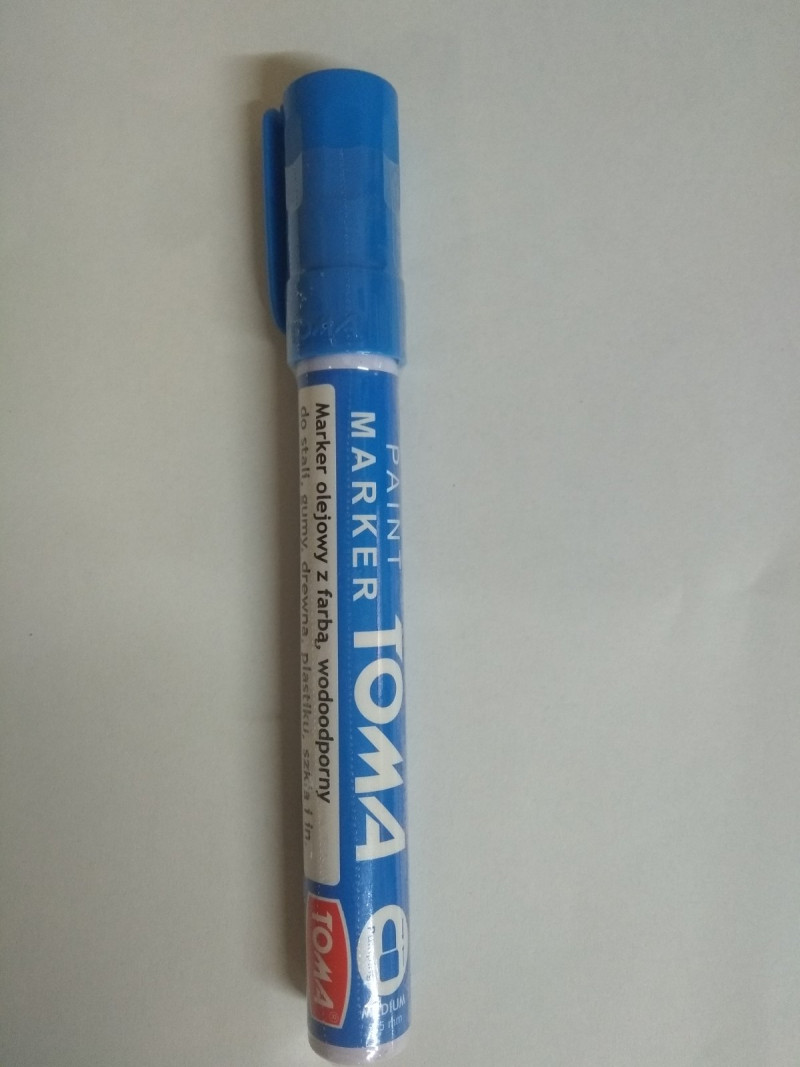 Маркер для мечения маток, цвет синий
