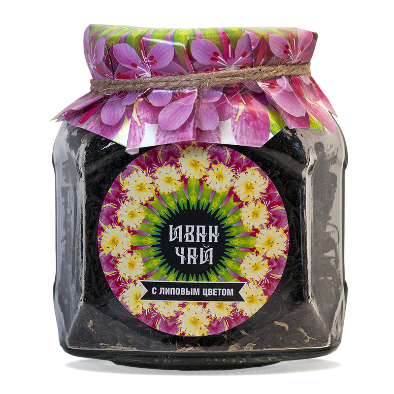 Напиток чайный Иван-чай ферментированный с липовым цветом, банка 50г