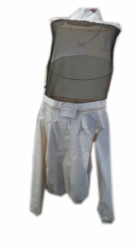 Куртка пчеловода на молнии с сеткой