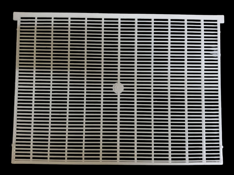 Решётка разделительная вертикальная 467мм(с плечиком)х330 мм, толщина 3мм