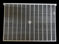 Решётка разделительная вертикальная 467мм(с плечиком)х330 мм, толщина 3мм