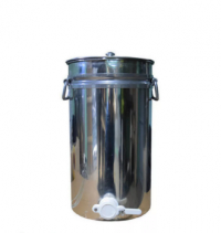 Отстойник из нерж.стали с пластмас. клапаном 200л, ОТС-200