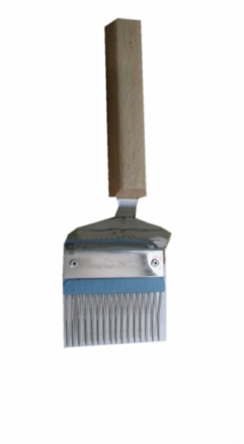 Вилочка для распечатки сот нерж. гнутая игла