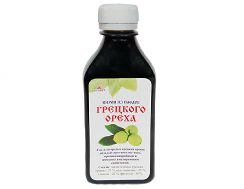 Сироп грецкого ореха, 265 мл