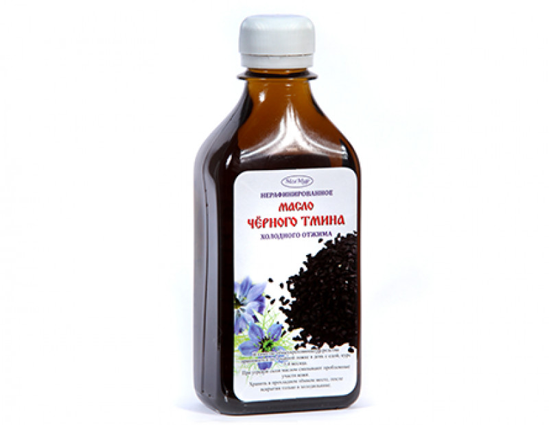 Масло черного тмина холодного отжима 115мл