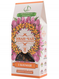 Напиток чайный Иван-чай ферментированный с облепихой, 50гр.