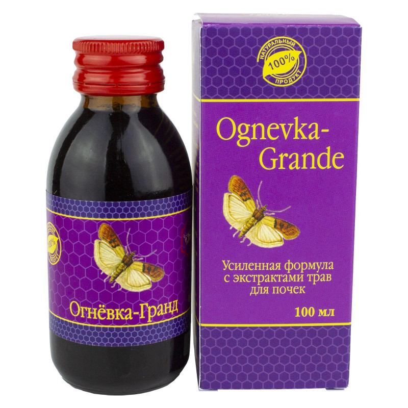 Огнёвка ГРАНД настойка для почек (100 мл)