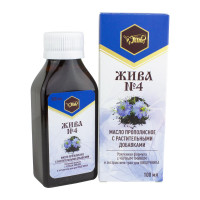 Пищевое масло для кишечника Жива №4