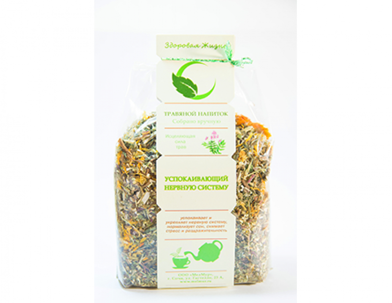Травяной напиток успокаивающий нервную систему, 130г
