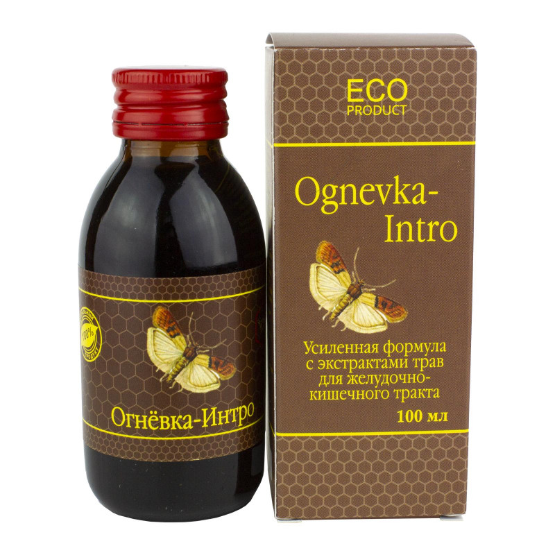 Огнёвка ИНТРО настойка для ЖКТ, 100мл