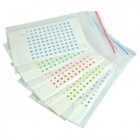 Опалитовые значки цвет желтый