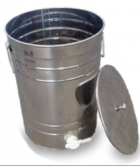 Отстойник из нерж.стали с пластмас. клапаном 100л, ОТС-100