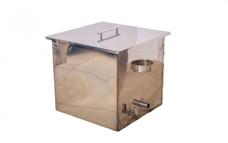 Воскотопка паровая прямоугольная на 13 рамок с прижимом ВПП-13