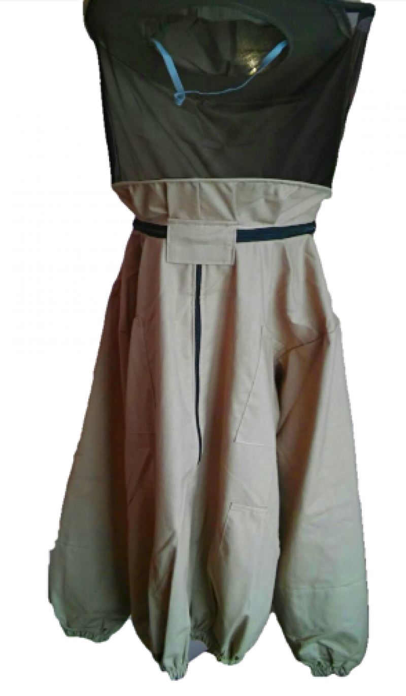 Куртка пчеловода- на молнии, с сеткой- на молнии