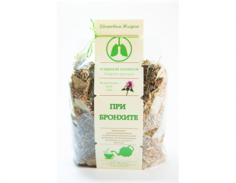Травяной напиток при бронхите, 130г