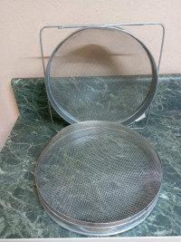 Сито вогнутое двойное нерж. D=300